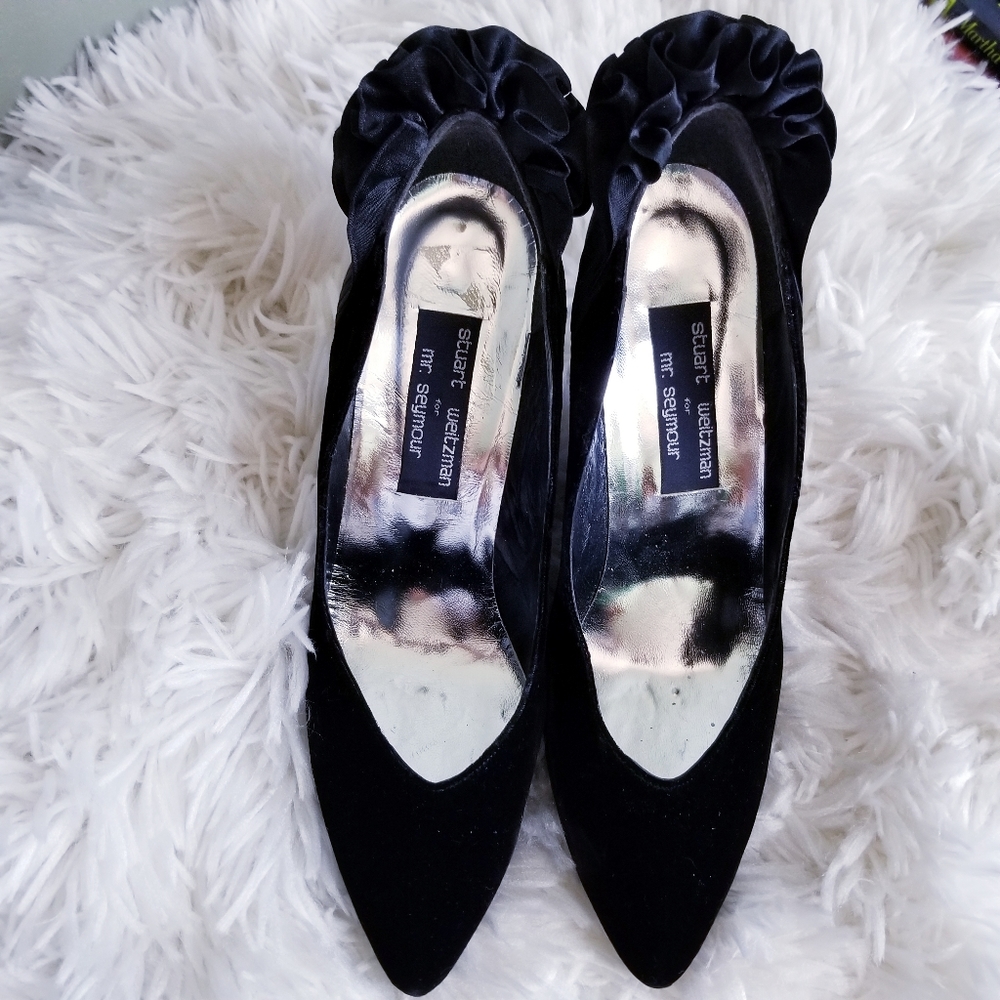 Women's Stuart Weitzman for Mr. Seymour Heels Sz 9